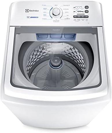         Máquina de Lavar Electrolux 15kg Branca Essential Care com Cesto Inox e Jet&Clean (LED15) - 127V       